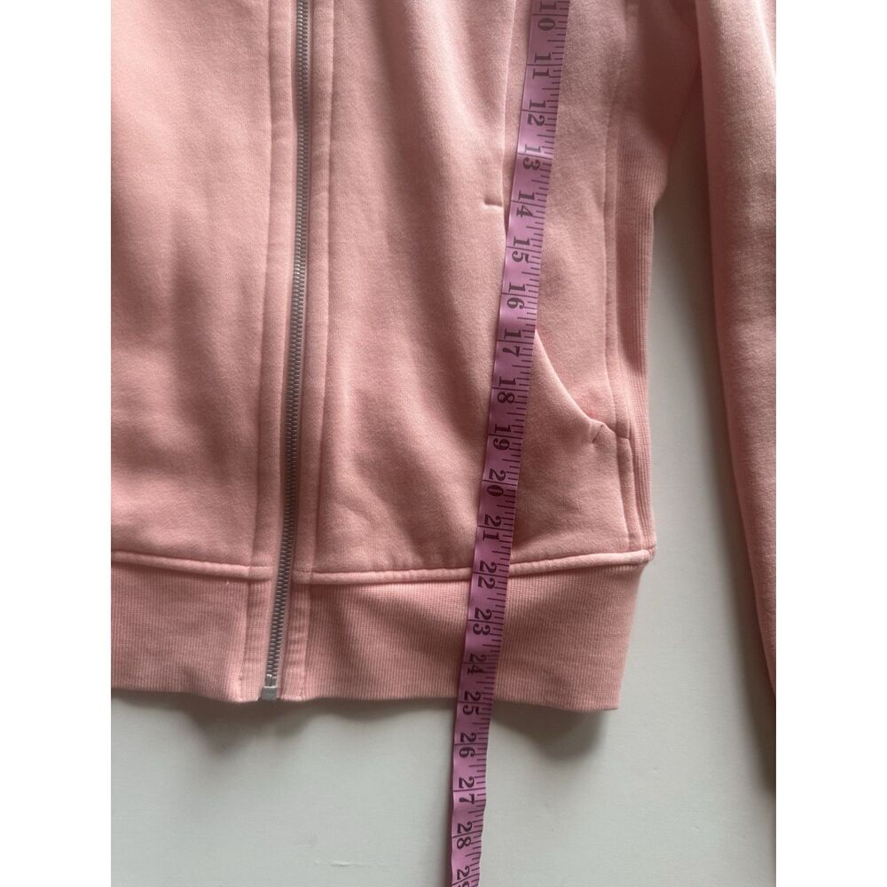 Lululemon Scuba Full Zip Hoodie Jacket Strawberry Milkshake Athletic Thumbhole 6 - Picture 14 of 16